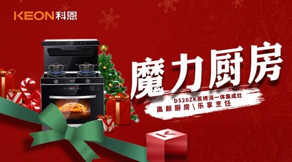 圣誕節(jié)|我家的魔力廚房——科恩D520ZK能蒸善烤，無所不能！